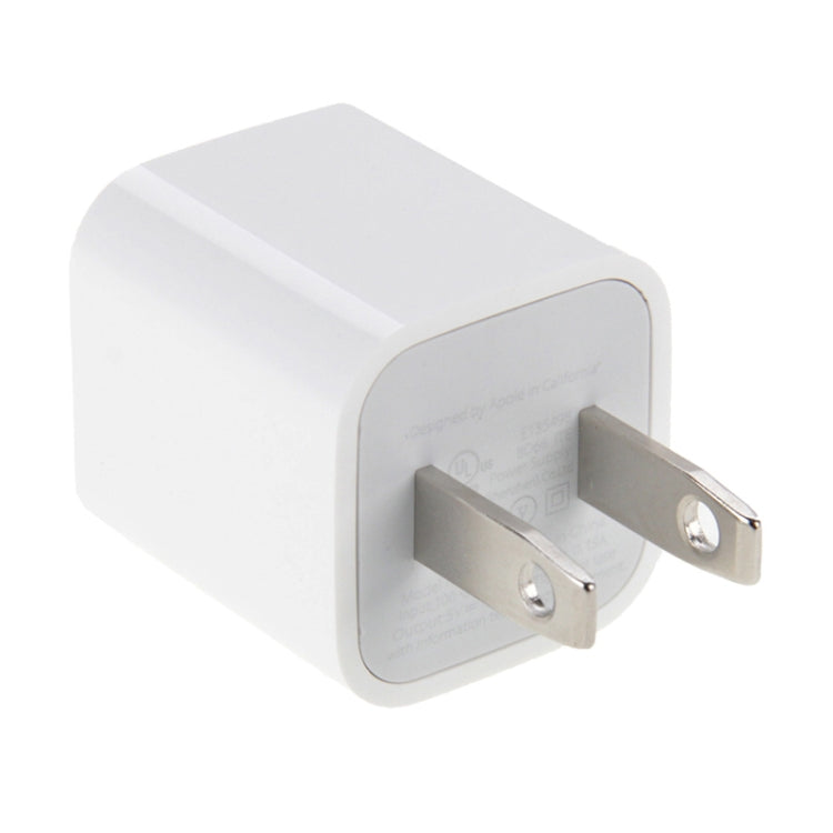 Original US Socket Plug USB Charger(White) - Apple Accessories by buy2fix | Online Shopping UK | buy2fix