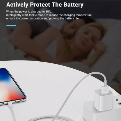 Original US Socket Plug USB Charger(White) - Apple Accessories by buy2fix | Online Shopping UK | buy2fix