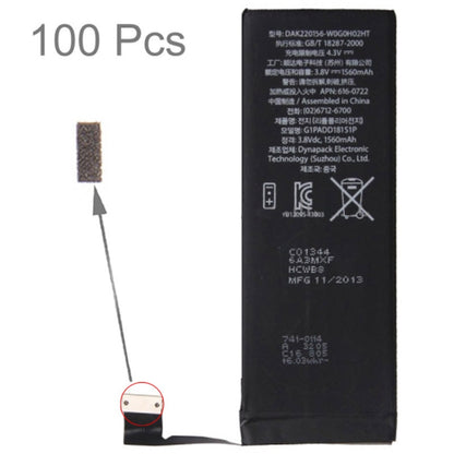 100pcs Sponge Foam Pad for iPhone 5s Battery - For iPhone by buy2fix | Online Shopping UK | buy2fix