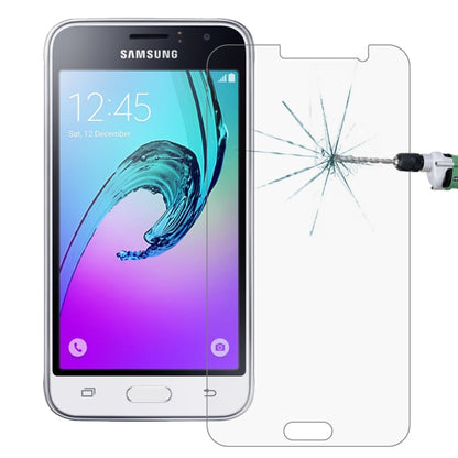 For Galaxy J1(2016) / J120 0.26mm 9H Surface Hardness 2.5D Explosion-proof Tempered Glass Screen Film - Samsung Accessories by DIYLooks | Online Shopping UK | buy2fix