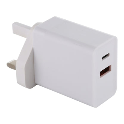 24W PD + QC3.0 Fast Charger Power Adapter Plug Adapter UK Plug - Plug Adaptor by buy2fix | Online Shopping UK | buy2fix