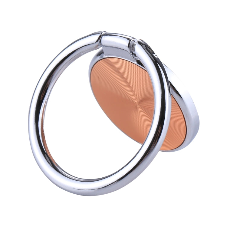 Universal CD Pattern Metal Mobile Phone Ring Holder(Rose Gold) - Ring Holder by buy2fix | Online Shopping UK | buy2fix