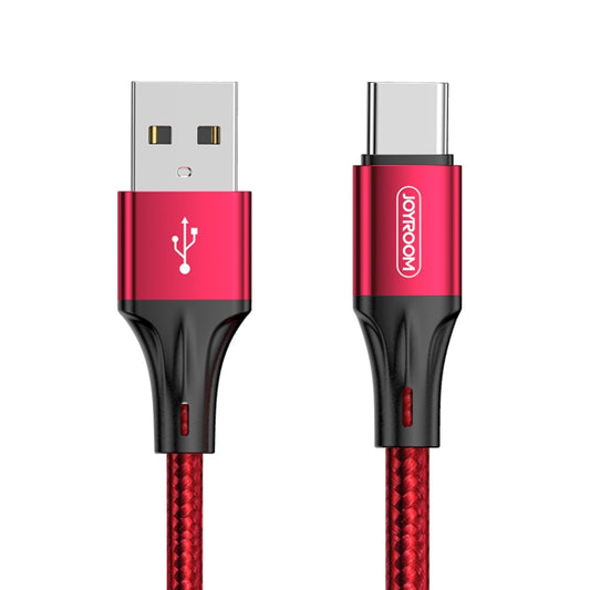 JOYROOM S-1530N1 N1 Series 1.5m 3A USB to USB-C / Type-C Data Sync Charge Cable (Red) - USB-C & Type-C Cable by JOYROOM | Online Shopping UK | buy2fix
