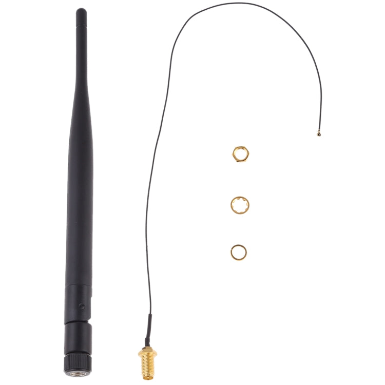 NGFF Wireless Network Card 3G 4G M.2 Module Wifi Antenna, 6DB Length: 19.5cm - SMA/RP-SMA Antenna by buy2fix | Online Shopping UK | buy2fix