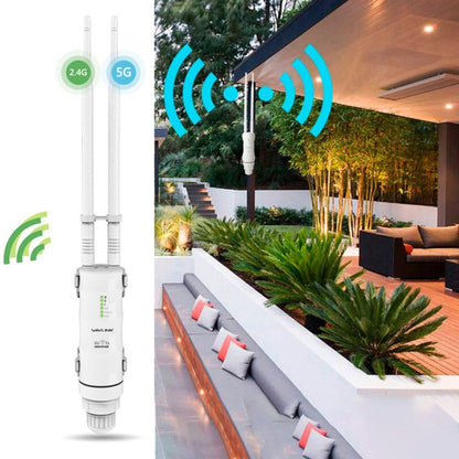 AC600 High Power Dual Band Outdoor Wi-Fi Range Extender - Security by buy2fix | Online Shopping UK | buy2fix