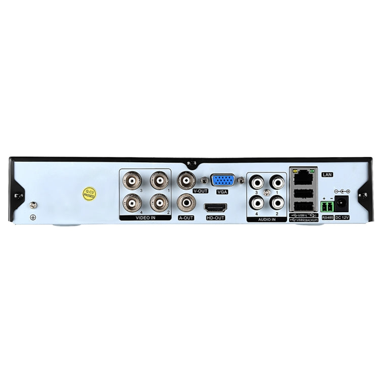 A41U-ZS 5 in 1 4 Channel Dual Stream H.264 1080N  AHD DVR, Support AHD / TVI / CVI / CVBS / IP Signal(Black) - Security by buy2fix | Online Shopping UK | buy2fix