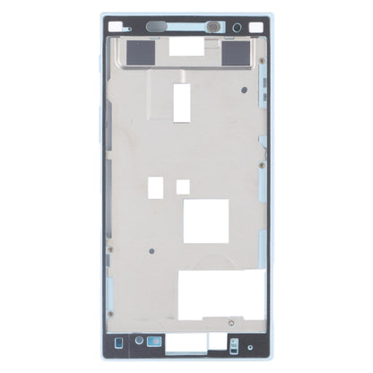 Middle Frame Bezel Plate for Sony Xperia X Compact (Blue) - Repair & Spare Parts by buy2fix | Online Shopping UK | buy2fix