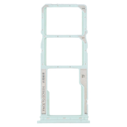 For Xiaomi Redmi A1 2022 / Redmi A1+ SIM Card Tray + SIM Card Tray + Micro SD Card Tray (Green) - Card Tray by buy2fix | Online Shopping UK | buy2fix