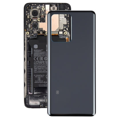 For Xiaomi Redmi Note 12 Pro+ Original Battery Back Cover(Black) - Repair & Spare Parts by buy2fix | Online Shopping UK | buy2fix