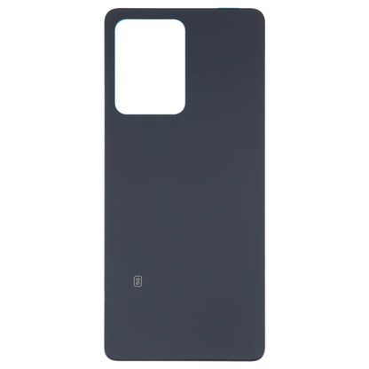 For Xiaomi Redmi Note 12 Pro 5G Original Battery Back Cover(Black) - Repair & Spare Parts by buy2fix | Online Shopping UK | buy2fix