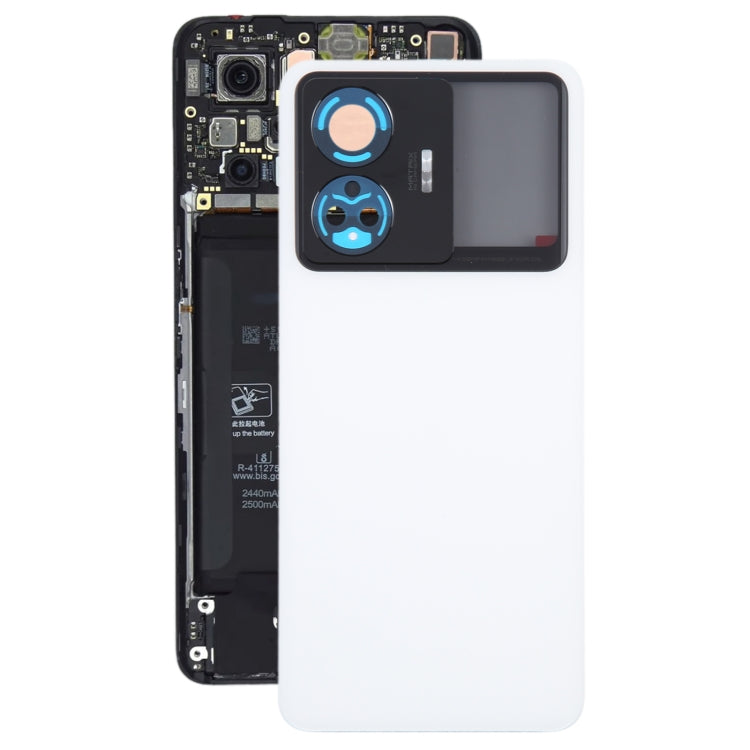 For Realme GT Neo 5 Original Battery Back Cover(White) - Back Cover by buy2fix | Online Shopping UK | buy2fix