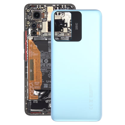 For Xiaomi Redmi Note 12S Original Battery Back Cover(Blue) - Back Cover by buy2fix | Online Shopping UK | buy2fix