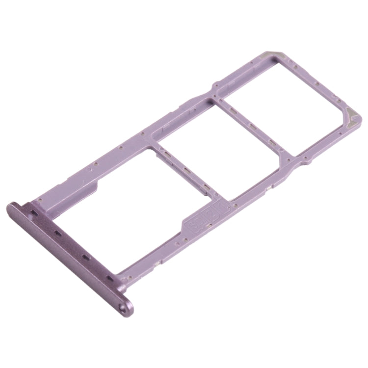 For Nokia 2.4 Original SIM + SIM / Micro SD Card Tray (Purple) - Card Tray by buy2fix | Online Shopping UK | buy2fix