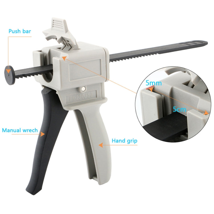 30cc/55cc PUR Rework Cold Gel Liquid Glue Dispensing Gun Mobile Phone Repair Tools - Repair & Spare Parts by buy2fix | Online Shopping UK | buy2fix