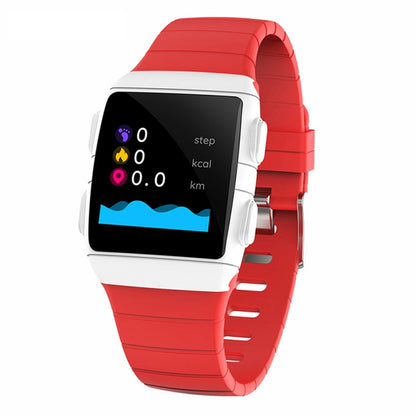 SANDA CR11 1.3 inch Screen Smart Watch IP68 Waterproof,Support Call Reminder /Heart Rate Monitoring/Blood Pressure Monitoring/Sedentary Reminder(Red) - Smart Wear by SANDA | Online Shopping UK | buy2fix