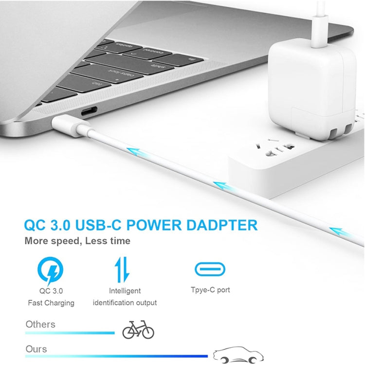 2 in 1 PD3.0 30W USB-C / Type-C Travel Charger with Detachable Foot + PD3.0 3A USB-C / Type-C to USB-C / Type-C Fast Charge Data Cable Set, Cable Length: 2m, US Plug - Mobile Accessories by buy2fix | Online Shopping UK | buy2fix