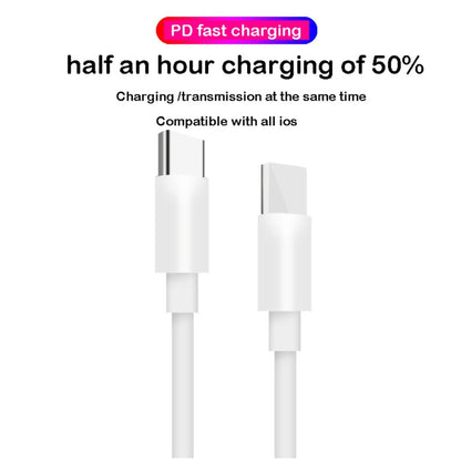 2 in 1 PD 30W USB-C / Type-C + 3A PD 3.0 USB-C / Type-C to USB-C / Type-C Fast Charge Data Cable Set, Cable Length: 2m, UK Plug - Mobile Accessories by buy2fix | Online Shopping UK | buy2fix