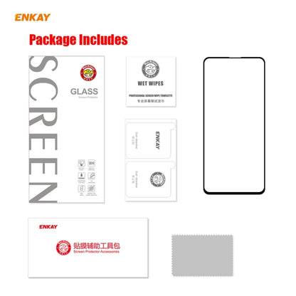 For Samsung Galaxy A52 5G / 4G ENKAY Hat-Prince Full Glue 0.26mm 9H 2.5D Tempered Glass Full Coverage Film - Galaxy A52 5G Tempered Glass by ENKAY | Online Shopping UK | buy2fix