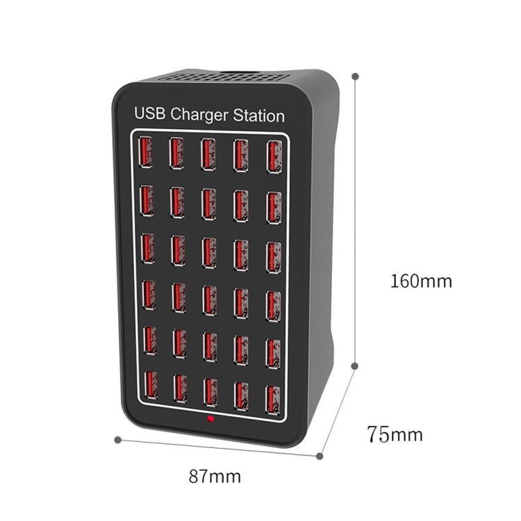 XLD-A7 150W 30 USB Ports Fast Charger Station Smart Charger, AC 110-240V, Plug Size:AU Plug - Multifunction Charger by buy2fix | Online Shopping UK | buy2fix