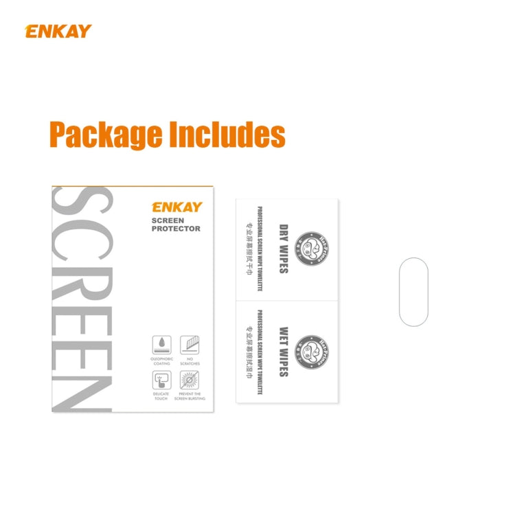 For Redmi K40 / K40 Pro / K40 Pro+ Hat-Prince ENKAY 0.2mm 9H 2.15D Round Edge Rear Camera Lens Tempered Glass Film Protector - For Xiaomi by ENKAY | Online Shopping UK | buy2fix