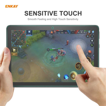 2 PCS For Amazon Fire HD 10 / HD 10 Plus 2021 ENKAY Hat-Prince 0.33mm 9H Surface Hardness 2.5D Explosion-proof Tempered Glass Protector Film - Others by ENKAY | Online Shopping UK | buy2fix