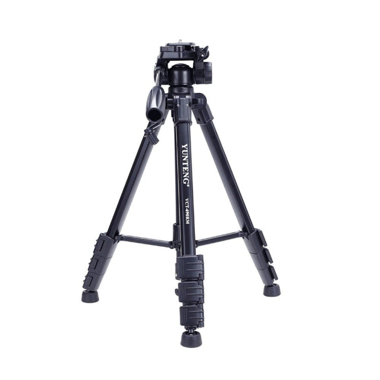 YUNTENG VCT-690 Aluminum Tripod Mount with Fluid Drag Head - Tripods by YUNTENG | Online Shopping UK | buy2fix