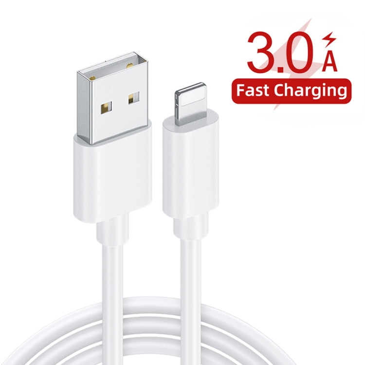 45W PD25W + 2 x QC3.0 USB Multi Port Charger with USB to 8 Pin Cable, EU Plug(White) - Apple Accessories by buy2fix | Online Shopping UK | buy2fix