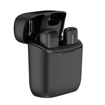 J11 Wireless Lapel Microphone Portable Audio Video Recording Mini Mic - Consumer Electronics by buy2fix | Online Shopping UK | buy2fix