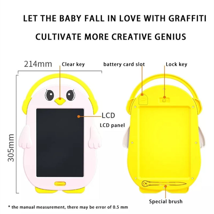 HYD-8511 Cartoon Kids LCD ABS Graffiti Drawing Colorful Hands Writing Board - Consumer Electronics by buy2fix | Online Shopping UK | buy2fix