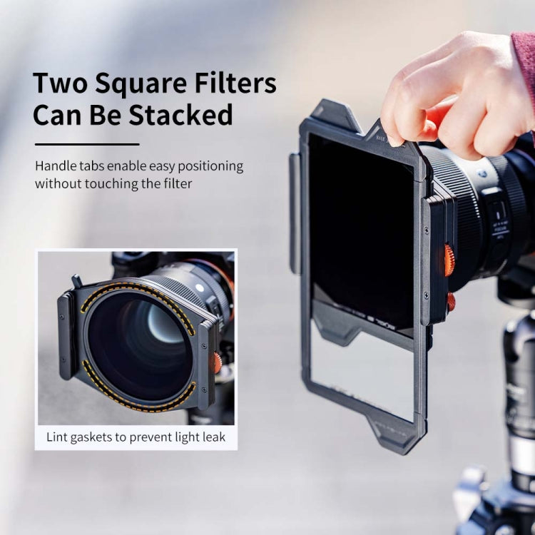 K&F CONCEPT SKU.1878 ND1000 Filter System Multi-Coated Neutral Density Filter with CPL Square Filter - Camera Accessories by buy2fix | Online Shopping UK | buy2fix