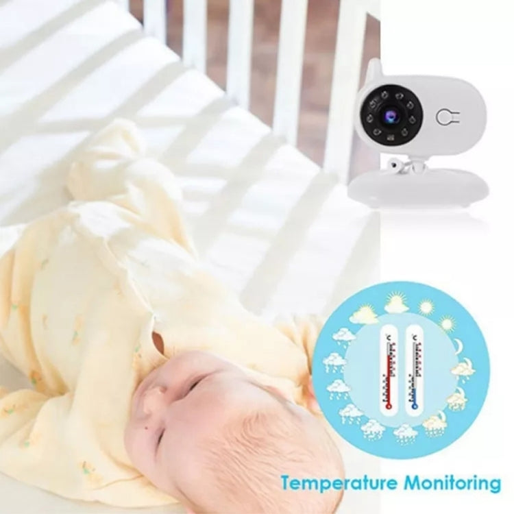 BM850 3.5 inch Wireless Video Color Baby Monitor Night Vision Temperature Monitor(AU Plug) - Security by buy2fix | Online Shopping UK | buy2fix