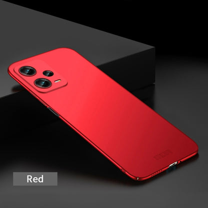 For Xiaomi Redmi Note 12 Pro 5G China MOFI Micro Frosted PC Ultra-thin Hard Case(Red) - Xiaomi Cases by MOFI | Online Shopping UK | buy2fix