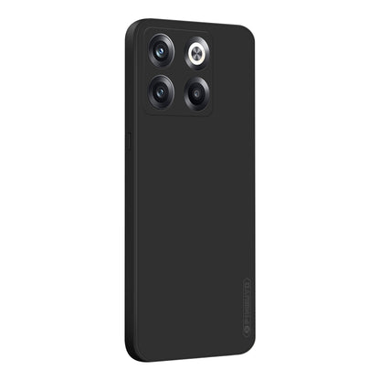 For OnePlus Ace Pro / 10R 5G  PINWUYO Sense Series Liquid Silicone TPU Phone Case(Black) - OnePlus Cases by PINWUYO | Online Shopping UK | buy2fix