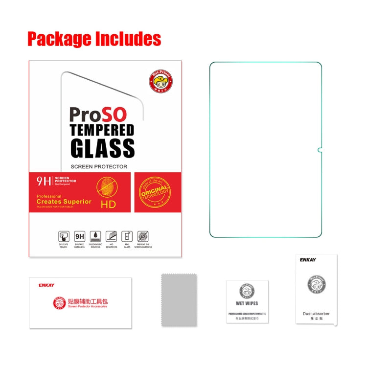 For HUAWEI MatePad 11 2023 ENKAY Hat-Prince 0.33mm Explosion-proof Tempered Glass Film - Huawei Tempered Glass by ENKAY | Online Shopping UK | buy2fix