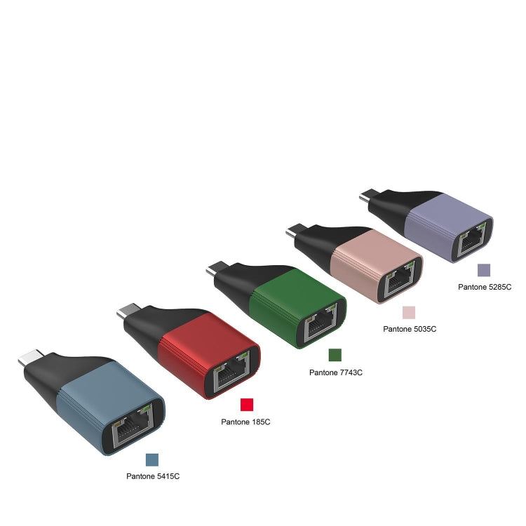 Onten UC101H Type-C 10M/100M LAN Adapter, Colors Shipped Randomly - USB Network Adapter by Onten | Online Shopping UK | buy2fix