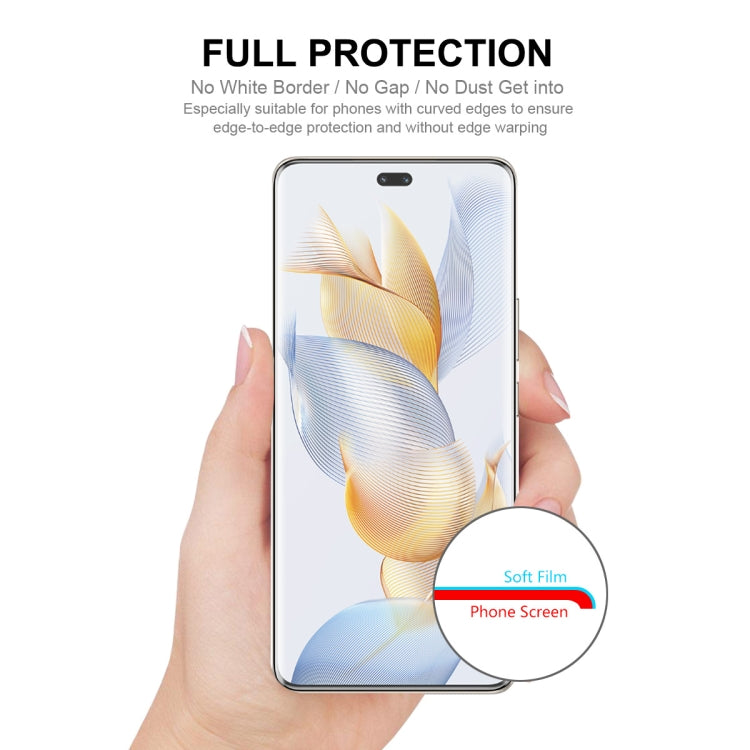 For Honor 90 Pro 10pcs ENKAY Full Glue Soft Explosion-proof Hydrogel Film - For Huawei by ENKAY | Online Shopping UK | buy2fix