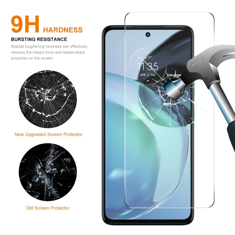 For Motorola Moto G72 / G71s 10pcs ENKAY 0.26mm 9H 2.5D High Aluminum-silicon Tempered Glass Film - Motorola Tempered Glass by ENKAY | Online Shopping UK | buy2fix