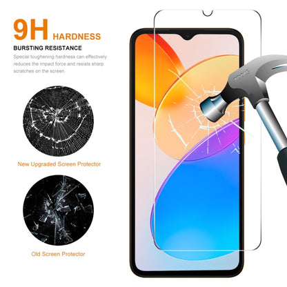 For Honor 70 Lite / X5 / X6 2pcs ENKAY 0.26mm 9H 2.5D High Aluminum-silicon Tempered Glass Film - Huawei Tempered Glass by ENKAY | Online Shopping UK | buy2fix