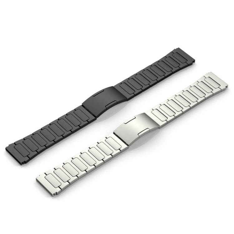 For SUUNTO 9 Peak Pro 22mm I-Shaped Titanium Alloy Watch Band(Grey) -  by buy2fix | Online Shopping UK | buy2fix