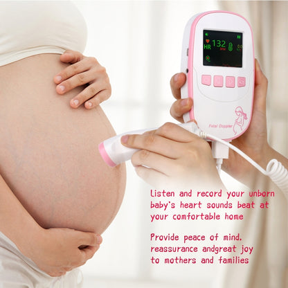 FD20P Fetal Doppler Ultrasound Baby Heartbeat Detector Monitor - Heart Rate Monitoring by buy2fix | Online Shopping UK | buy2fix