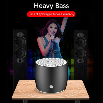 EWA A103 Portable Bluetooth Speaker Wireless Heavy Bass Bomm Box Subwoofer Phone Call Surround Sound Bluetooth Shower Speaker(Rose Gold) - Mini Speaker by EWA | Online Shopping UK | buy2fix