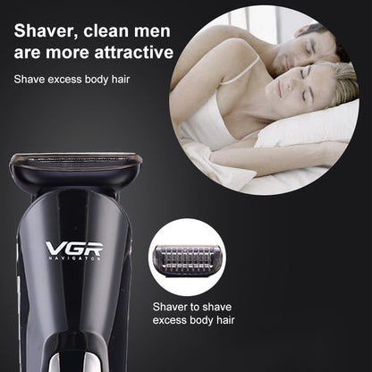 VGR V-012 5W 6 in 1 Electric Hair Clipper, Plug Type: EU Plug - Hair Trimmer by VGR | Online Shopping UK | buy2fix