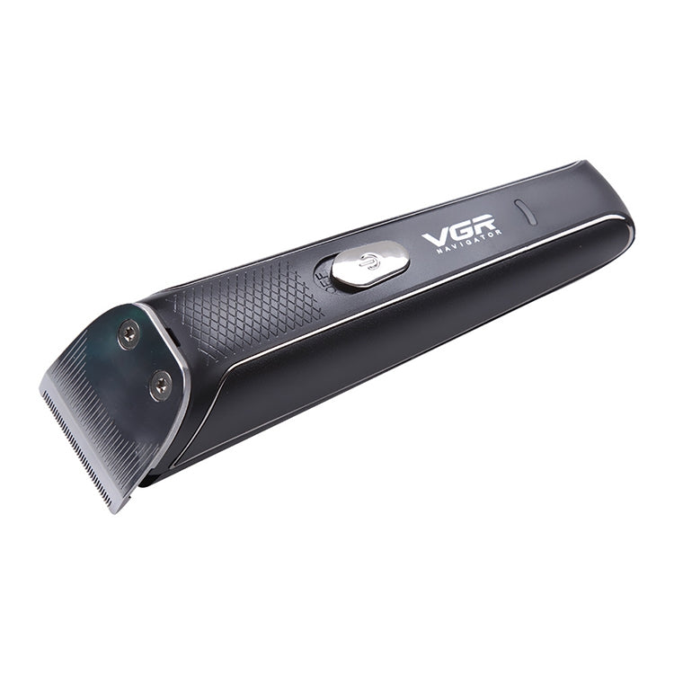 VGR V-021 5W USB Cutter Head Engraving Electric Hair Clipper (Silver) - Hair Trimmer by VGR | Online Shopping UK | buy2fix