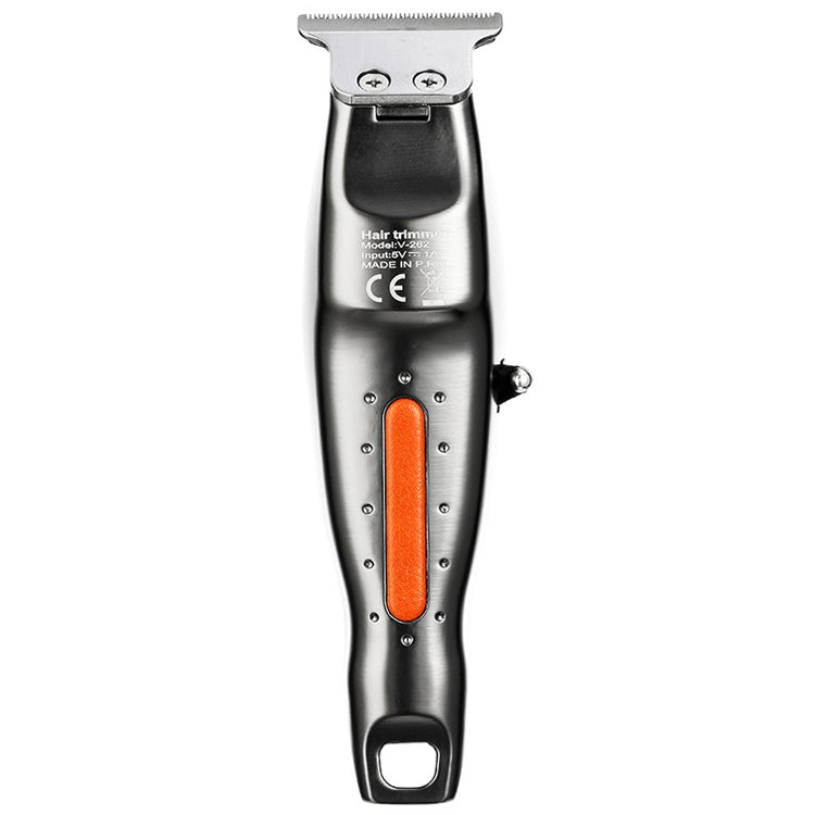 VGR V-262 5W USB Metal Leather Professional Hair Clipper (Black) - Hair Trimmer by VGR | Online Shopping UK | buy2fix