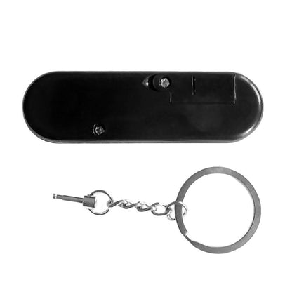 2 PCS 120dB Self Defense Anti-rape Device Dual Speakers Loud Alarm Safety Personal Security Keychain, Random Color Delivery - Security by buy2fix | Online Shopping UK | buy2fix
