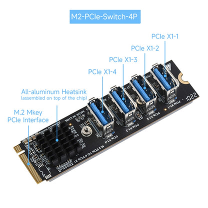 Waveshare PCIe X1 to PCIe X16 Expander, Using With M.2 to PCIe 4-Ch Expander, 24003 - Modules Expansions Accessories by Waveshare | Online Shopping UK | buy2fix