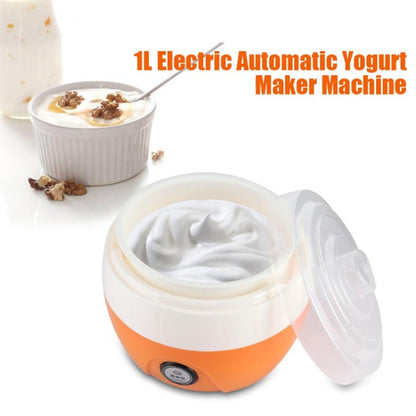 Electric Automatic Yogurt Maker Machine Yoghurt DIY Tool Kithchen Plastic Container 220V Capacity: 1L(Pink) - Yogurt Machine by others | Online Shopping UK | buy2fix