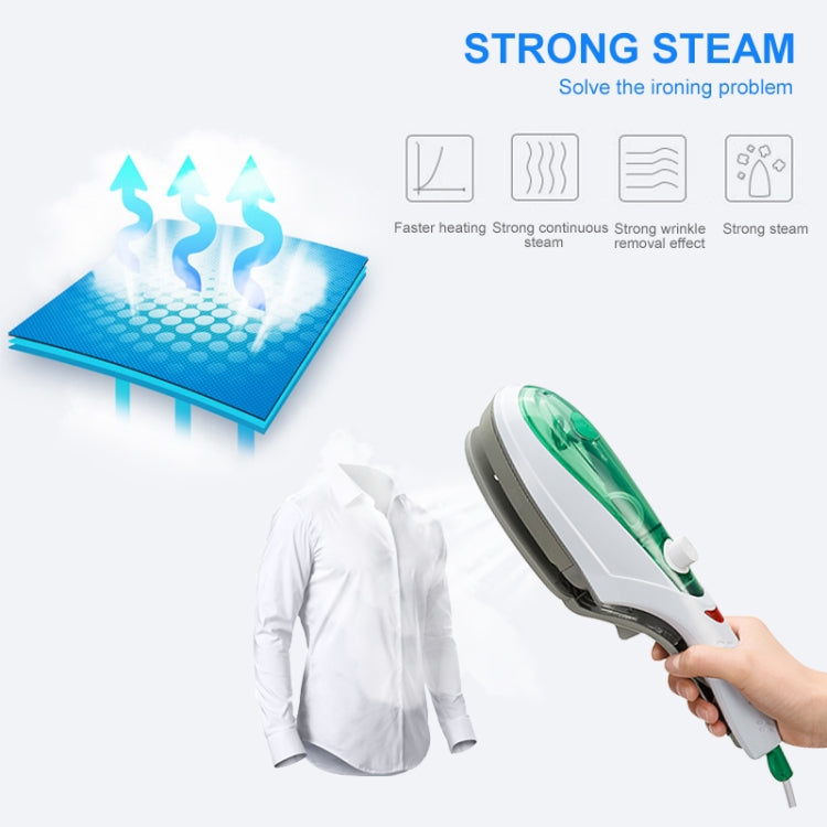 Handheld Garment Steamer Brush Portable Clothes Steam Iron, AU Plug 220V(Blue) - Home & Garden by buy2fix | Online Shopping UK | buy2fix