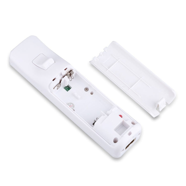 2 In 1 Right Handle With Built-In Accelerator For Nintendo Wii / WiiU Host(White) - Gamepads by buy2fix | Online Shopping UK | buy2fix