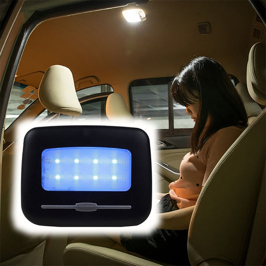 Car Interior Wireless Intelligent Electronic Products Car Reading Lighting Ceiling Lamp LED Night Light, Light Color:Blue Light(Black) - Dome Lights by buy2fix | Online Shopping UK | buy2fix